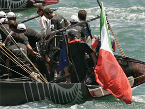 L'equipaggio di Damiani Italia Challenge